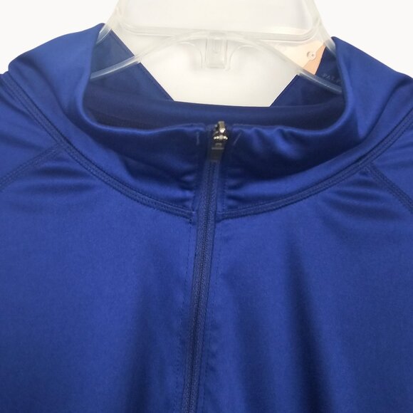 Mens XL Activewear Athlesiure Running Gym Blue GSX Lightweight Sweater Jacket - Picture 5 of 14